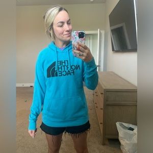 North Face sweatshirt